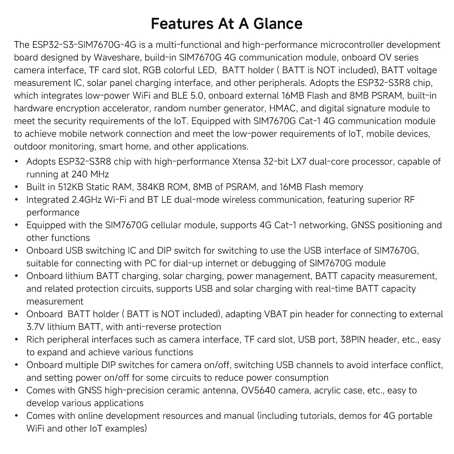 waveshare-esp32-s3-sim7670g-4g-entwicklungsboard-mit-lte-cat-1-wifi-bluetooth-gn image 4
