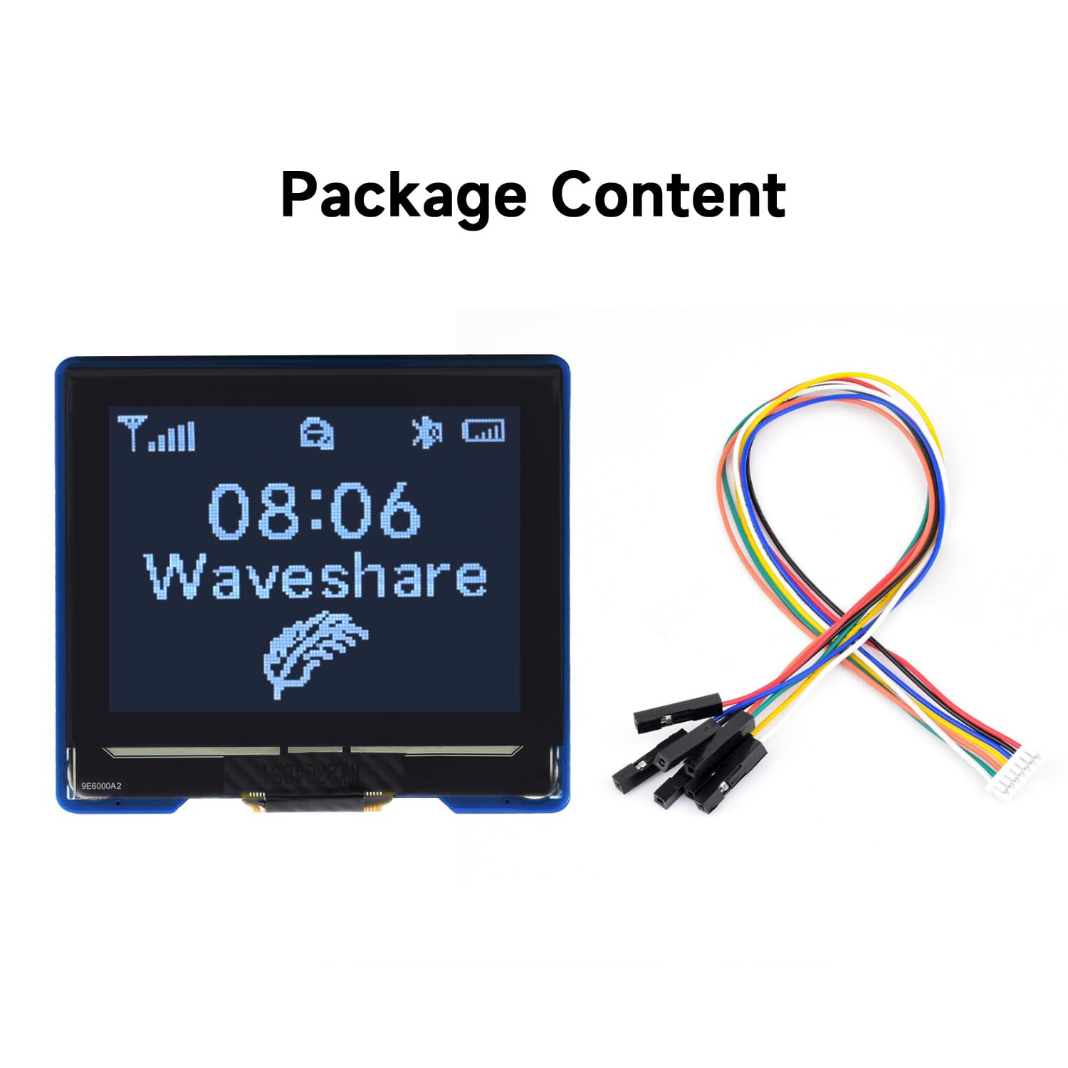 waveshare-1-32-zoll-oled-display-modul-128x96-16-graustufen-spi-i2c image 2