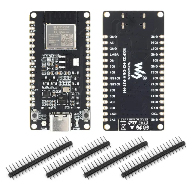 waveshare-esp32-h2-entwicklungsboard-2er-set-esp32-h2-mini-1-n4-96-mhz image 1