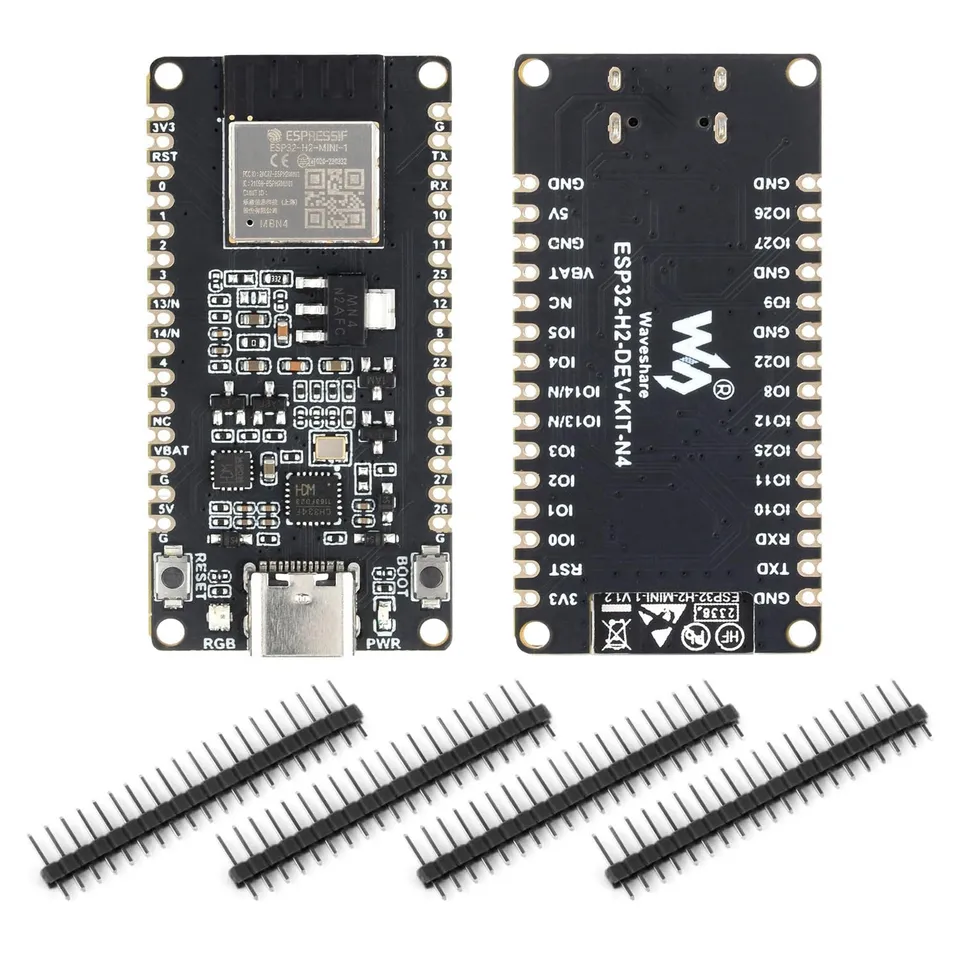waveshare-esp32-h2-entwicklungsboard-2er-set-esp32-h2-mini-1-n4-96-mhz image 1
