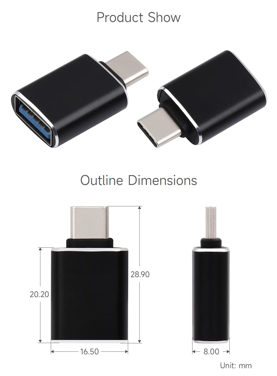 waveshare-usb-type-c-stecker-auf-usb-a-buchse-adapter image 7