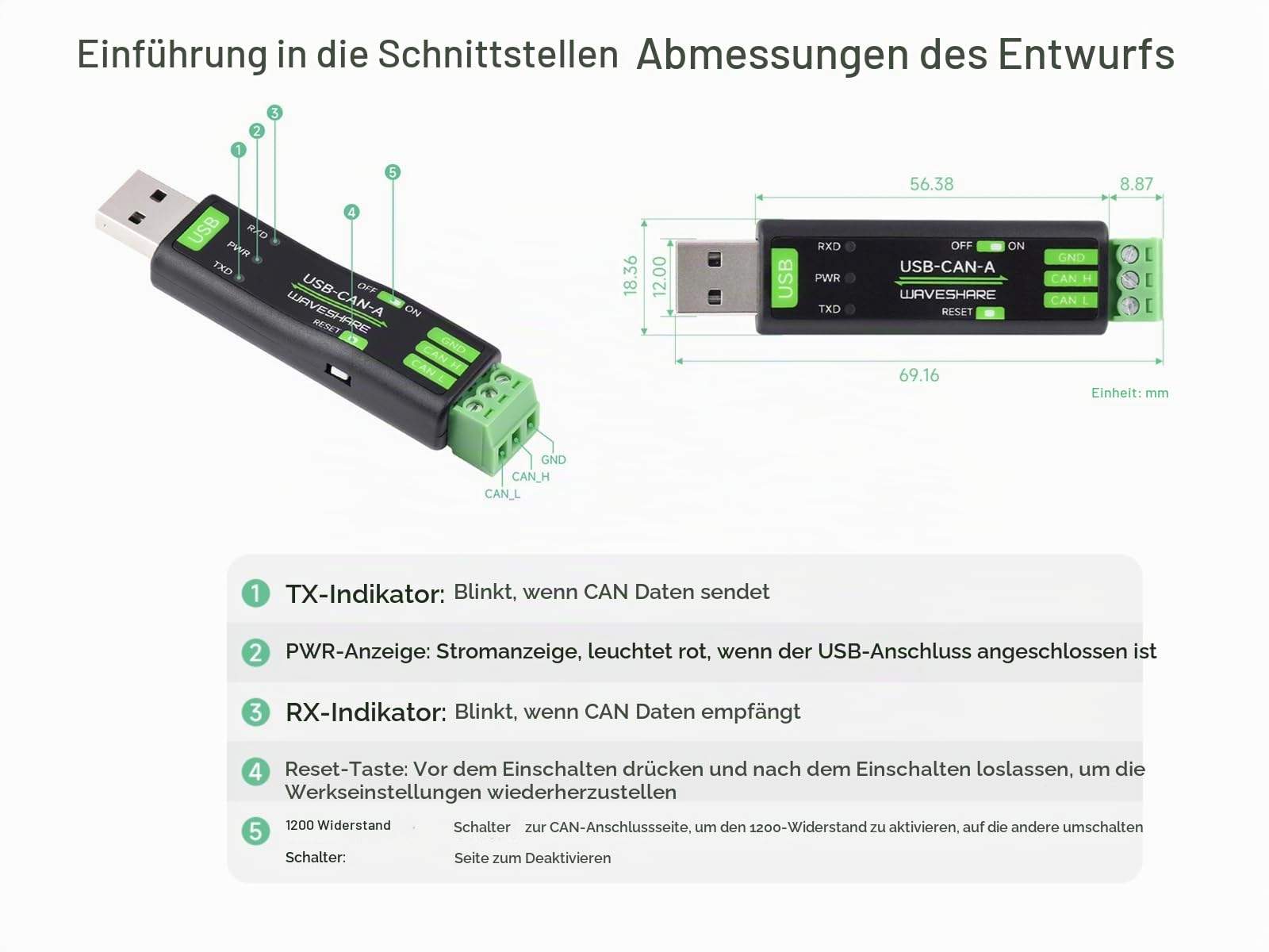 waveshare-usb-zu-can-adapter-analysator-can-bus-konverter-mit-stm32 image 6