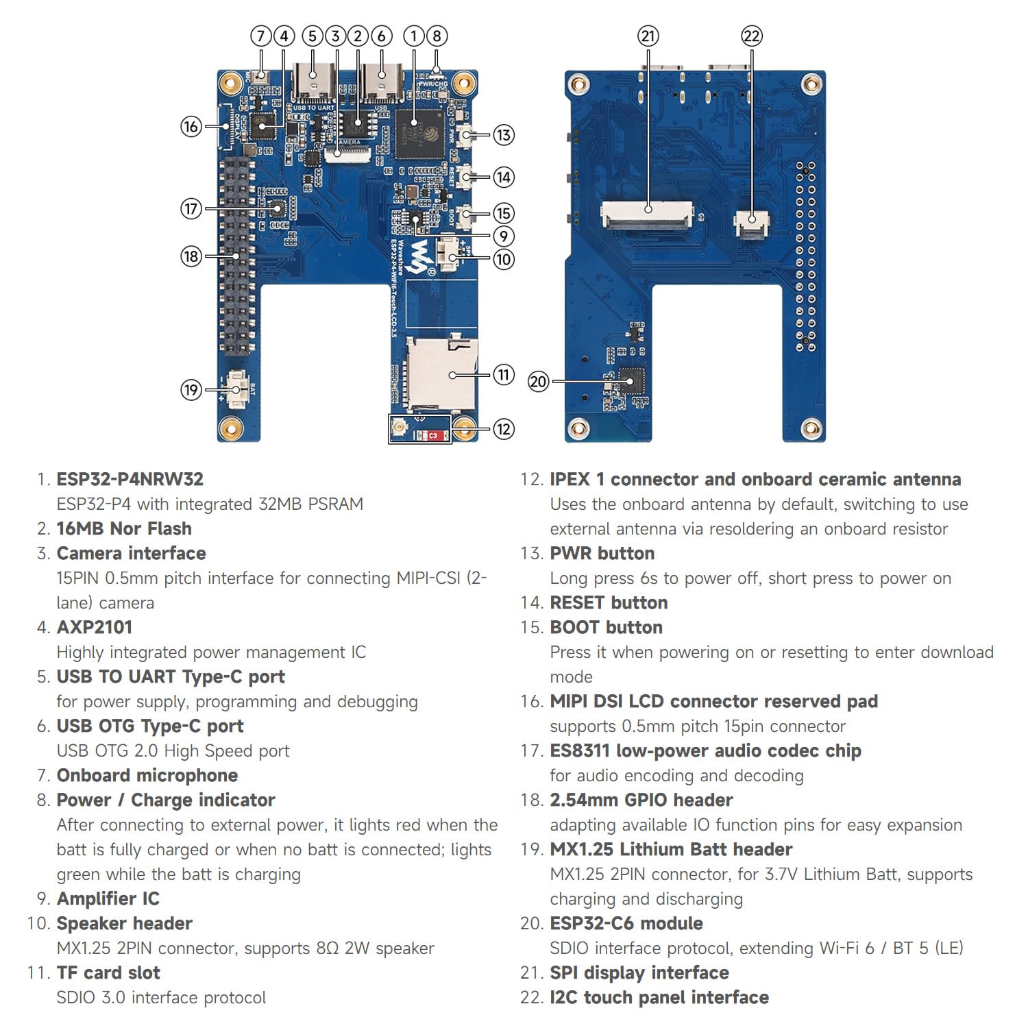waveshare-esp32-p4-wifi6-3-5-zoll-smart-vision-entwicklungsboard-mit-ov5647-kame image 8