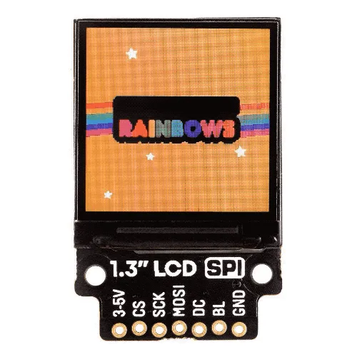 pimoroni-1-3-spi-colour-square-lcd-breakout-240x240-ips image 1