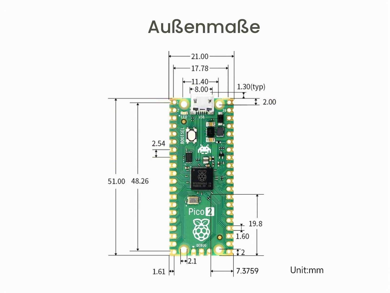 waveshare-raspberry-pi-pico-2-board-rp2350-mit-header-vorgel-tet image 7
