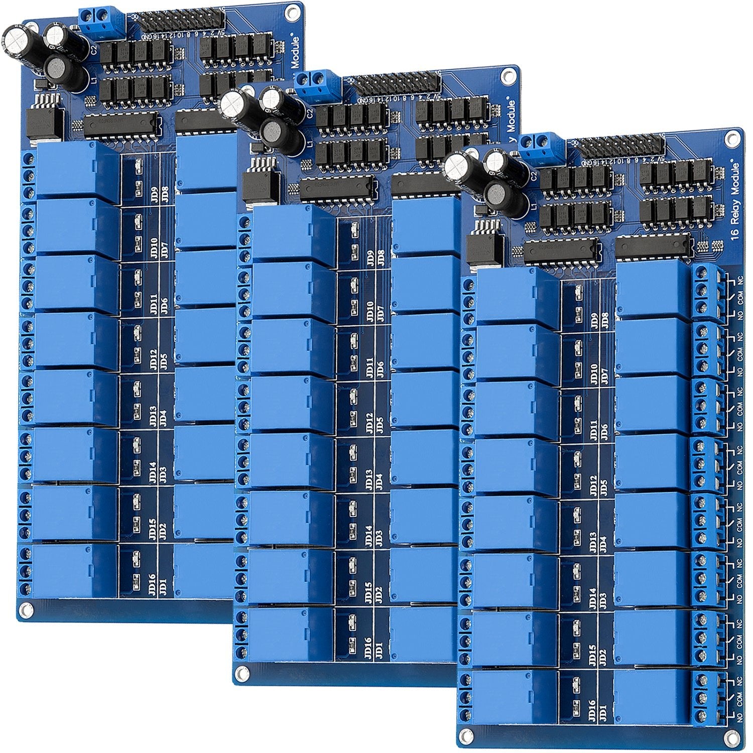 az-delivery-16-relais-modul-12v-mit-optokoppler-low-level-trigger-f-r-arduino image 2