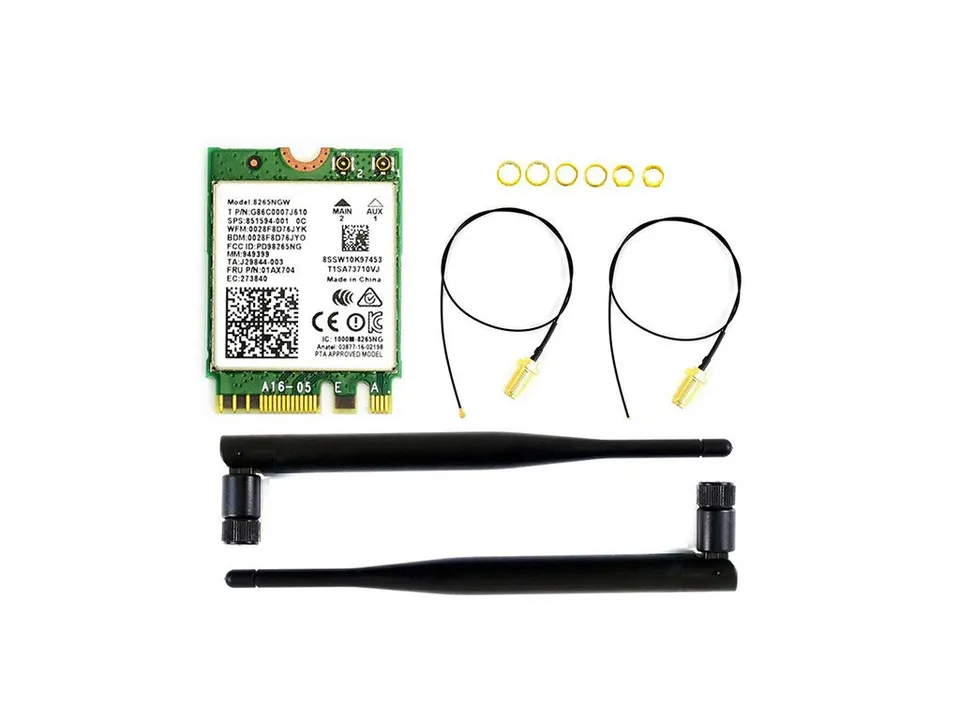 waveshare-ac8265-wlan-modul-f-r-jetson-nano-intel-8265ac-dual-band image 1