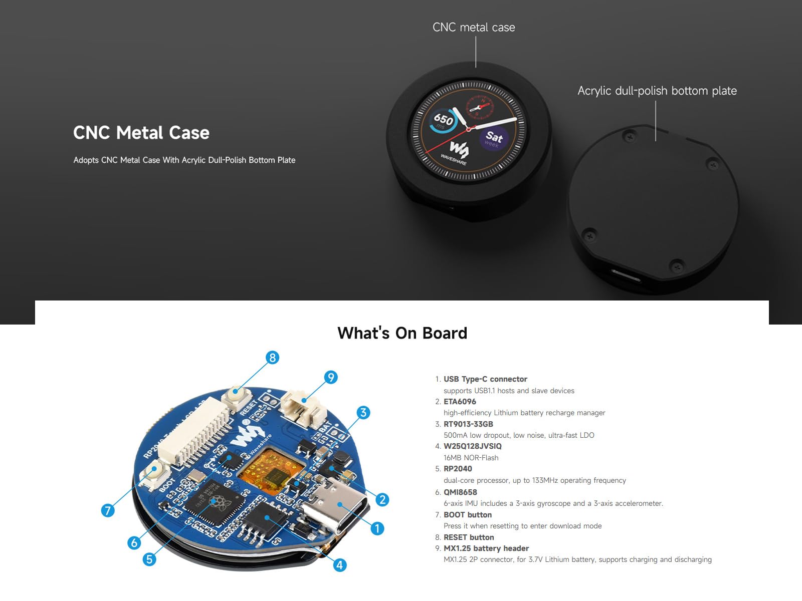 waveshare-rp2040-1-28-zoll-rundes-touch-lcd-entwicklungsboard-240x240-ips image 4