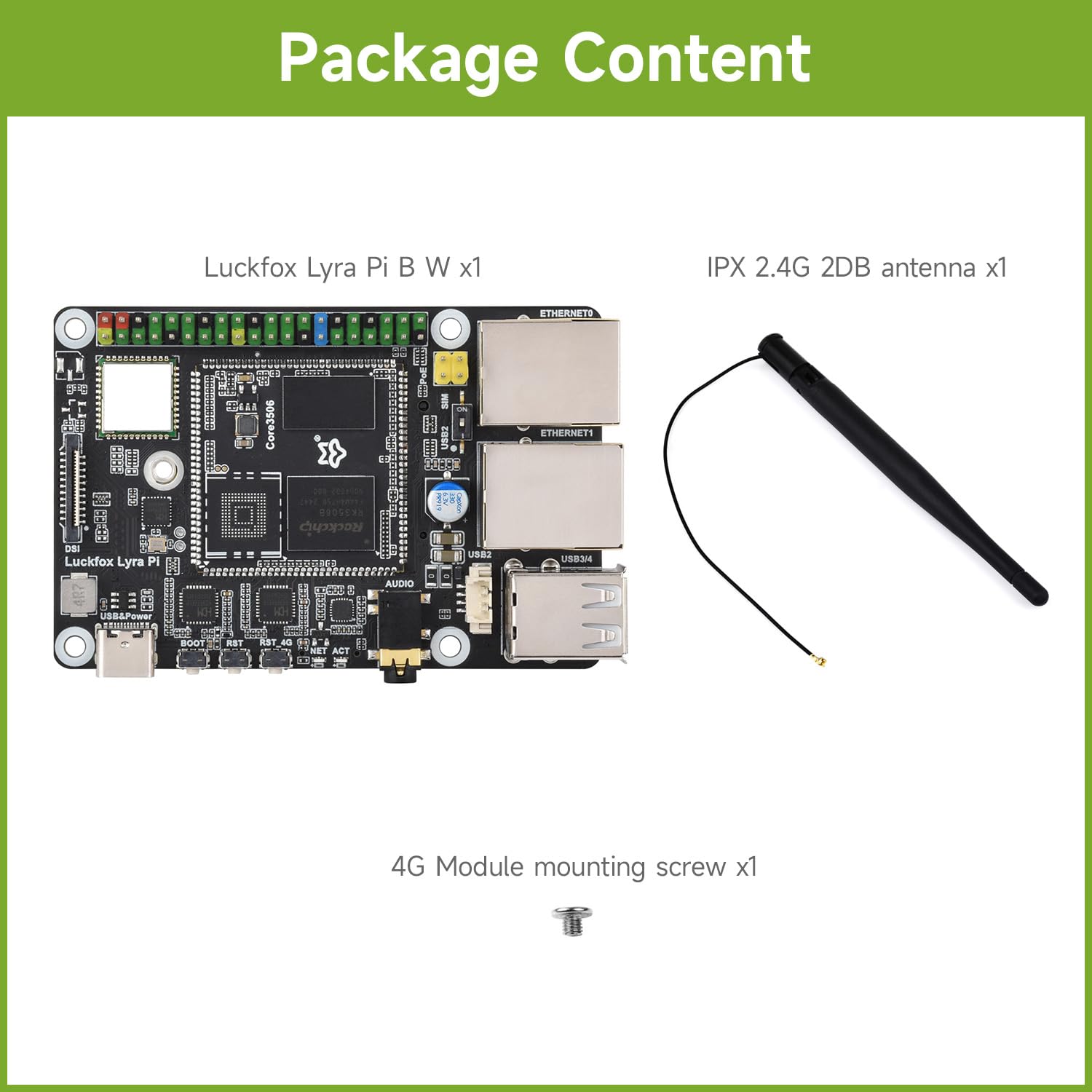 waveshare-luckfox-lyra-pi-b-w-linux-board-core3506-wlan-ohne-emmc image 2
