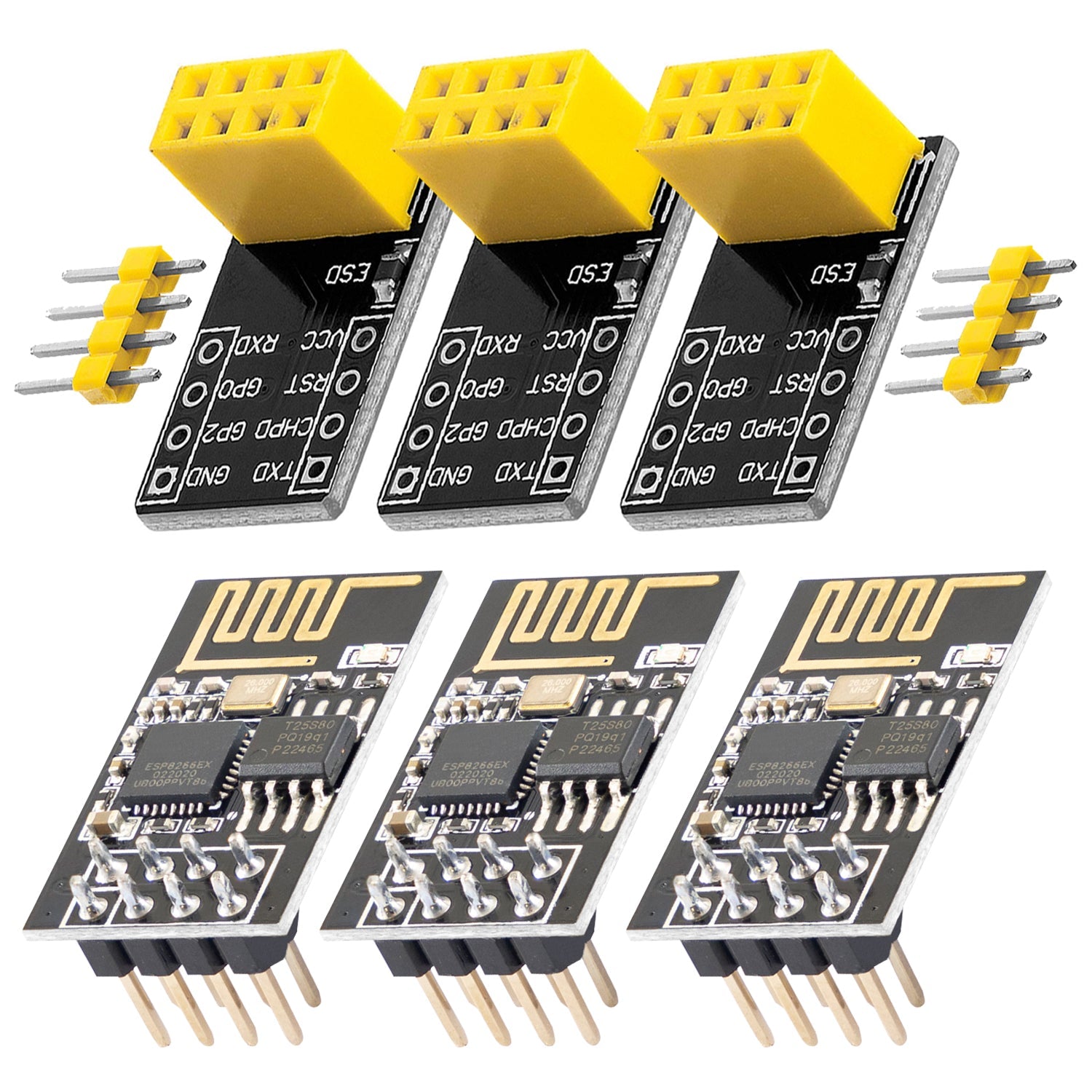az-delivery-esp8266-01s-wlan-wifi-modul-set-mit-breadboardadapter image 6