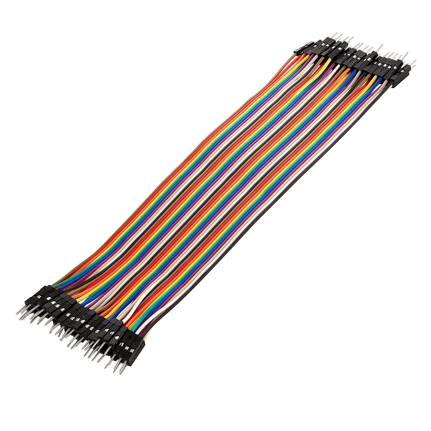 az-delivery-jumper-wire-kabel-set-40-st-ck-20cm-male-to-male image 1