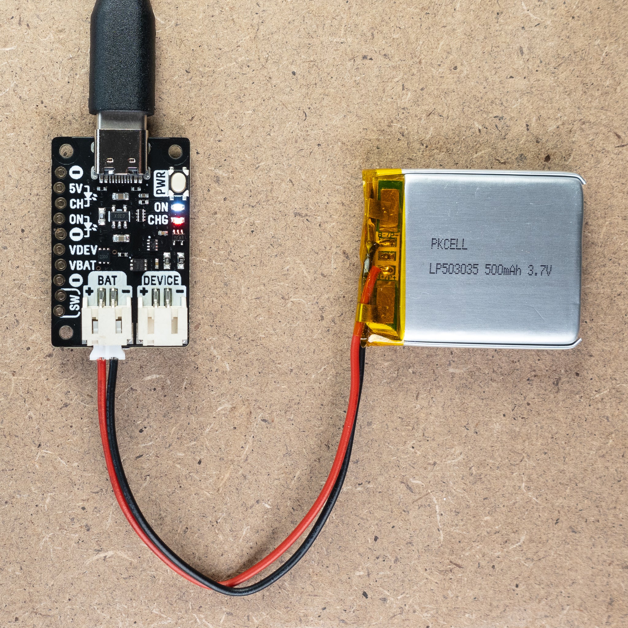 pimoroni-lipo-amigo-usb-c-lipo-liion-ladeger-t image 6