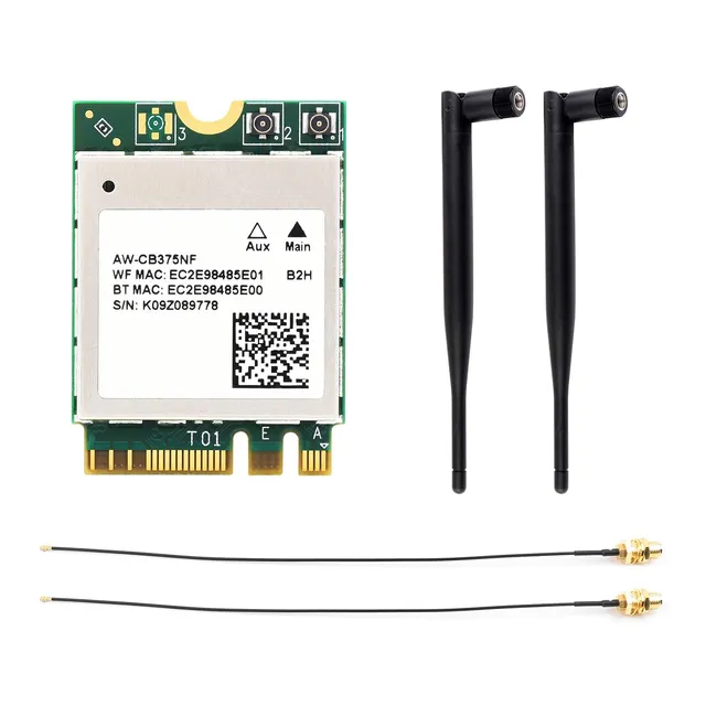 waveshare-aw-cb375nf-dual-band-wlan-modul-wifi-5-bt-5-0-m-2-a-e-key image 1