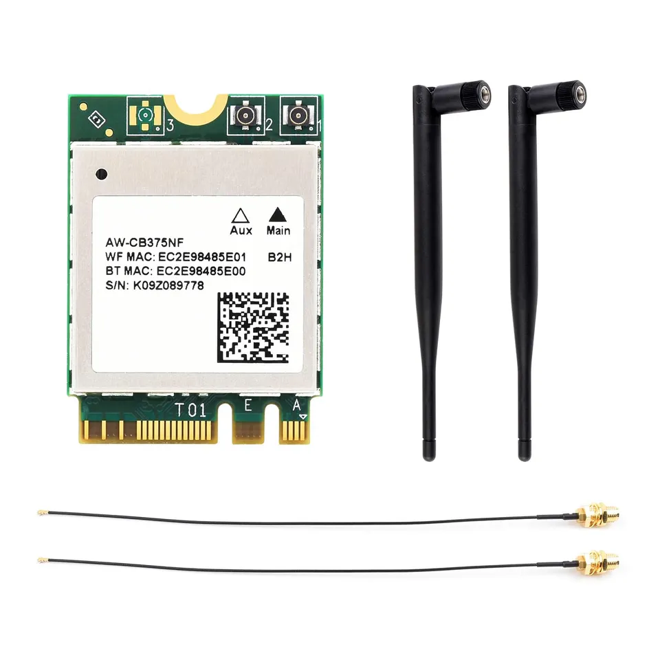 waveshare-aw-cb375nf-dual-band-wlan-modul-wifi-5-bt-5-0-m-2-a-e-key image 1