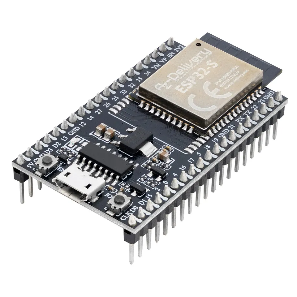 az-delivery-esp32s-dev-kit-c-v4-nodemcu-wlan-development-board-rev-3-mit-ch340 image 1