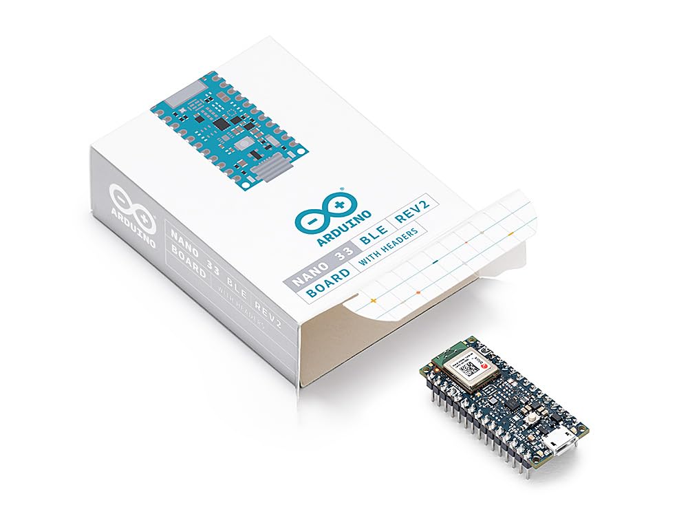 arduino-nano-33-ble-rev2-mit-headern-abx00072-arm-cortex-m4-bluetooth-board image 4
