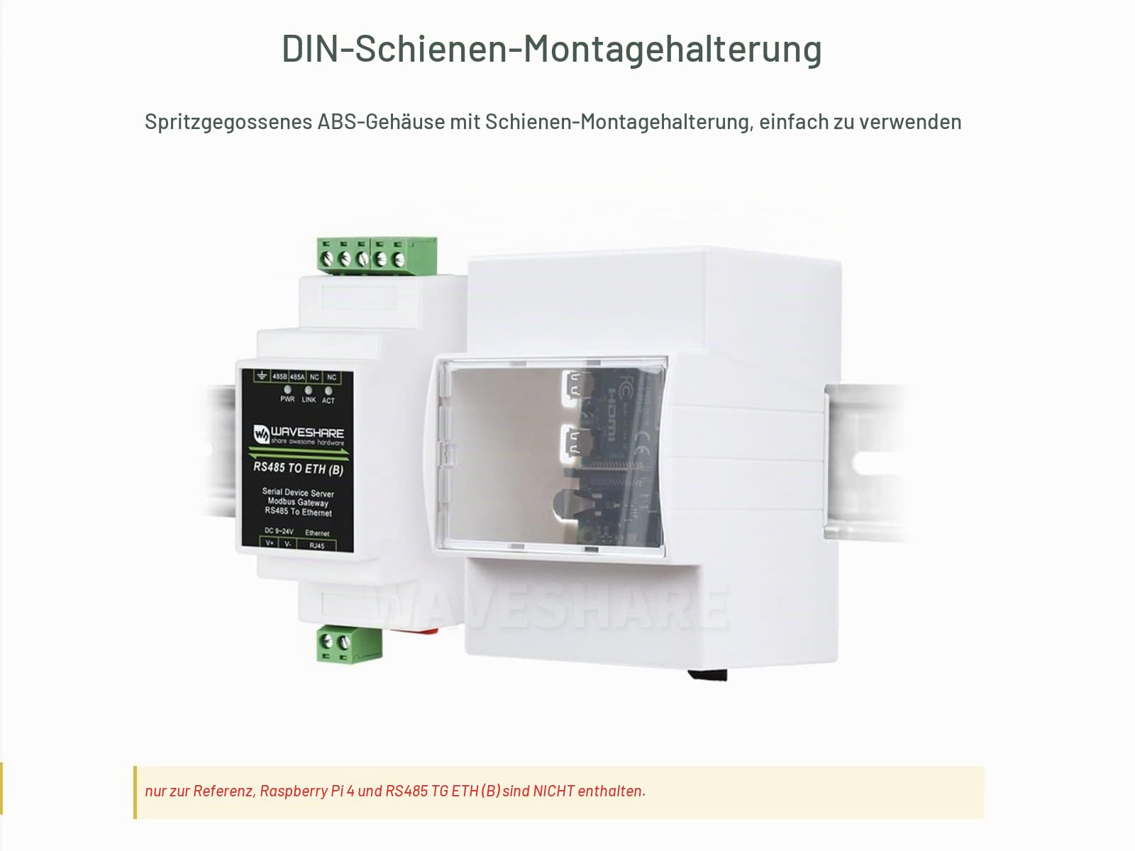 waveshare-din-schienen-geh-use-f-r-raspberry-pi-4-model-b-abs-gro-es-innenraum-k image 4