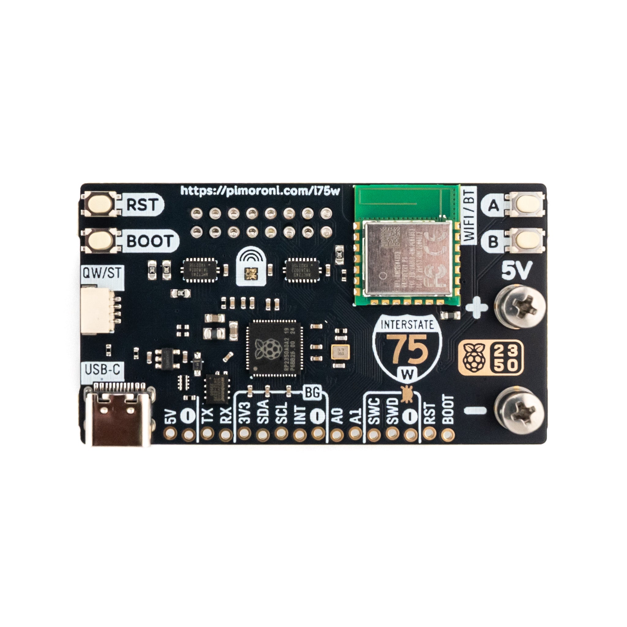 pimoroni-interstate-75-w-rp2350-rgb-led-matrix-treiber image 2