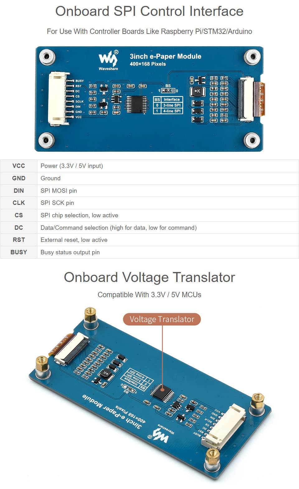 waveshare-3-zoll-e-paper-modul-g-400x168-spi-rot-gelb-schwarz-wei-f-r-raspberry- image 5
