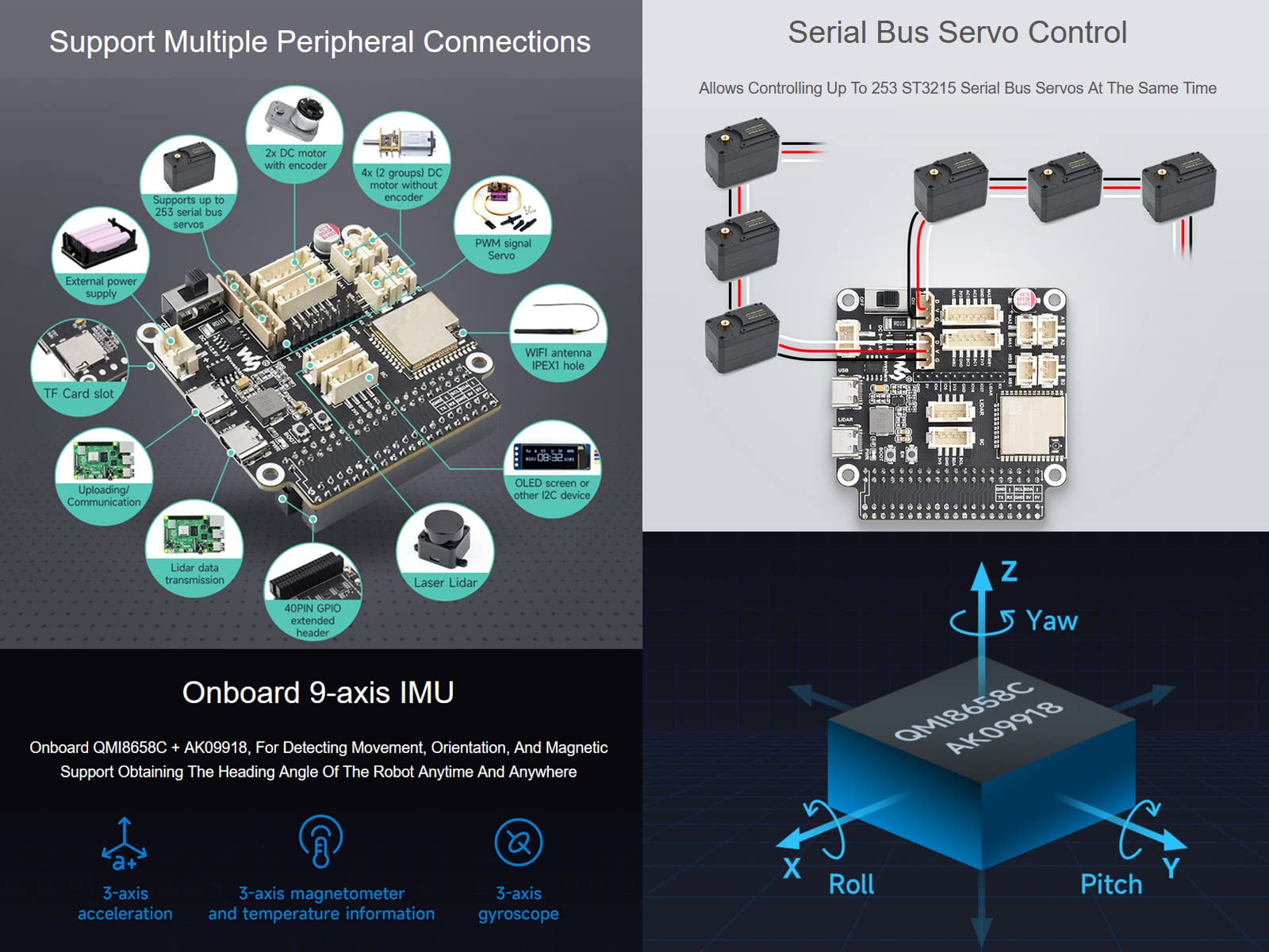waveshare-general-driver-board-f-r-roboter-auf-esp32-basis-mit-wifi-bluetooth-es image 4