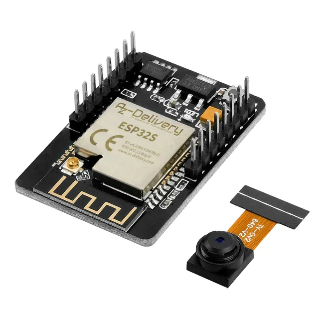 az-delivery-esp32-cam-kamera-modul-wifi-bluetooth-ov2640-2mp image 1
