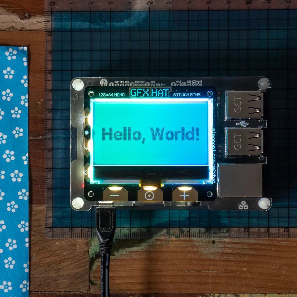 pimoroni-gfx-hat-2-15-zoll-lcd-display-mit-rgb-hintergrundbeleuchtung-f-r-raspbe image 1