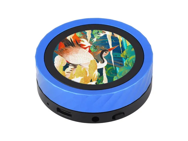 waveshare-esp32-s3-1-8-zoll-drehknopf-display-entwicklungsboard-mit-cnc-metallge image 1