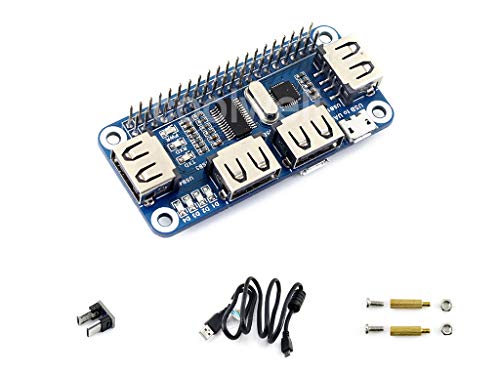 waveshare-4-port-usb-hub-hat-usb2-0-mit-usb-zu-uart-f-r-raspberry-pi-zero image 8