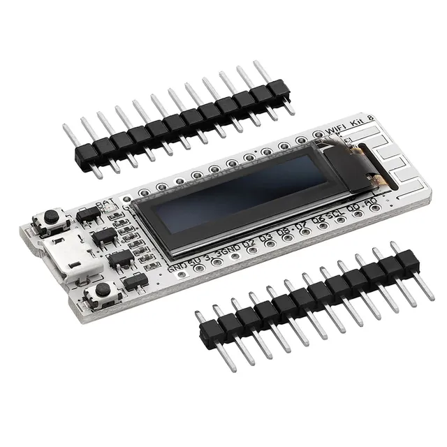 az-delivery-esp8266-heltec-nodemcu-wifi-kit-mit-0-91-zoll-oled-display image 1
