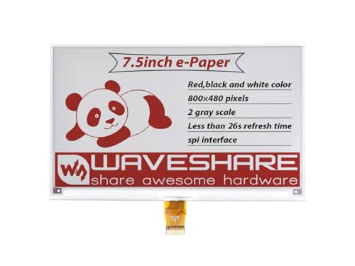 waveshare-7-5-zoll-e-paper-raw-display-800-x-480-rot-schwarz-wei-ohne-pcb image 8