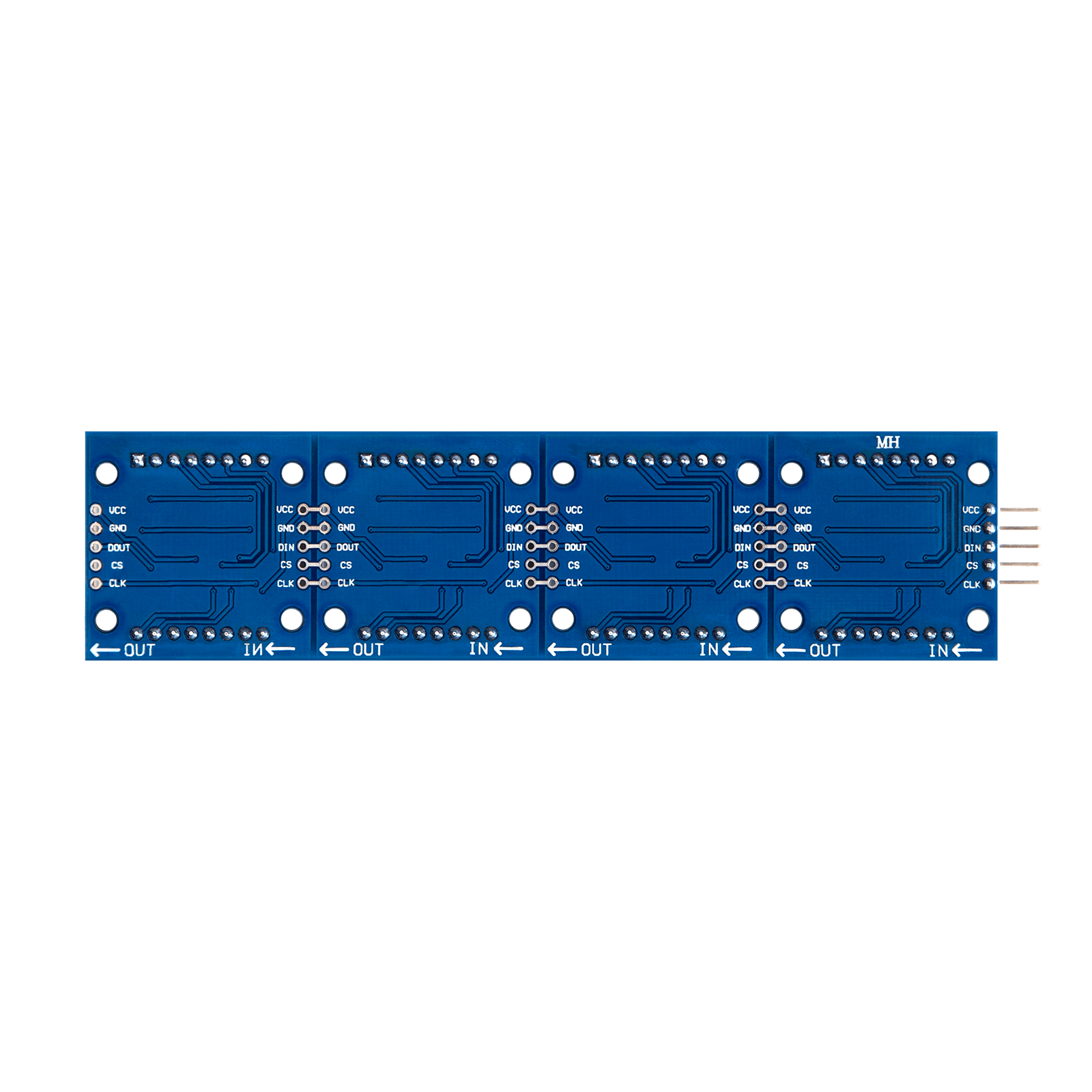 az-delivery-max7219-8x32-4-in-1-dot-matrix-led-anzeigemodul-rot image 4