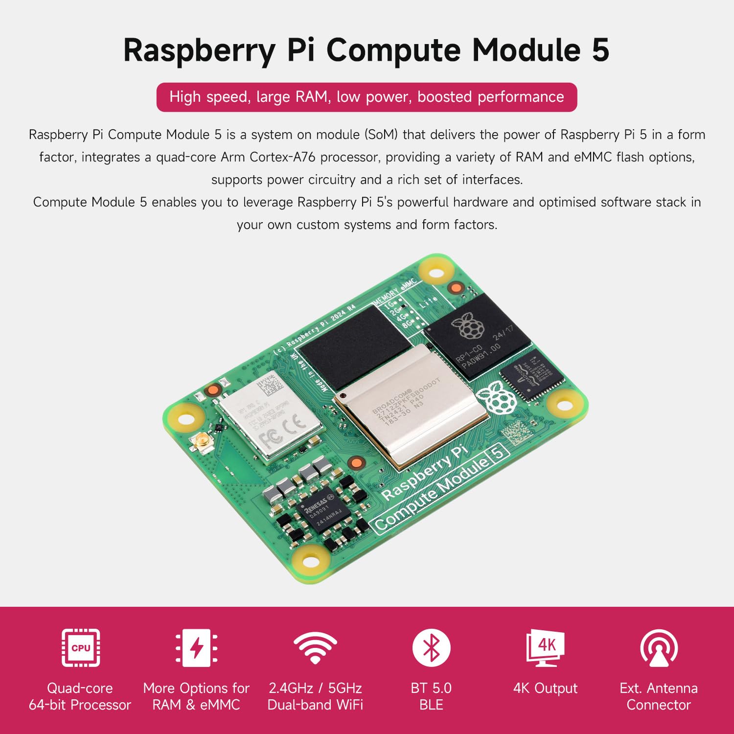 waveshare-cm5-raspberry-pi-compute-module-5-cm5102000-mit-wlan-2gb-ram-lite-ohne image 3