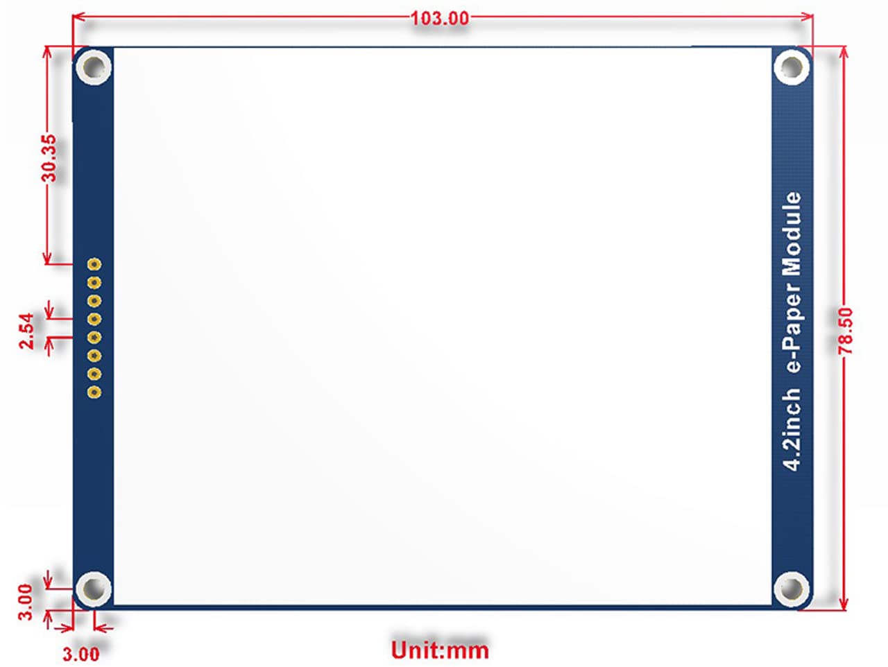 waveshare-4-2-zoll-e-paper-display-modul-b-400x300-dreifarbig-e-ink-f-r-raspberr image 4