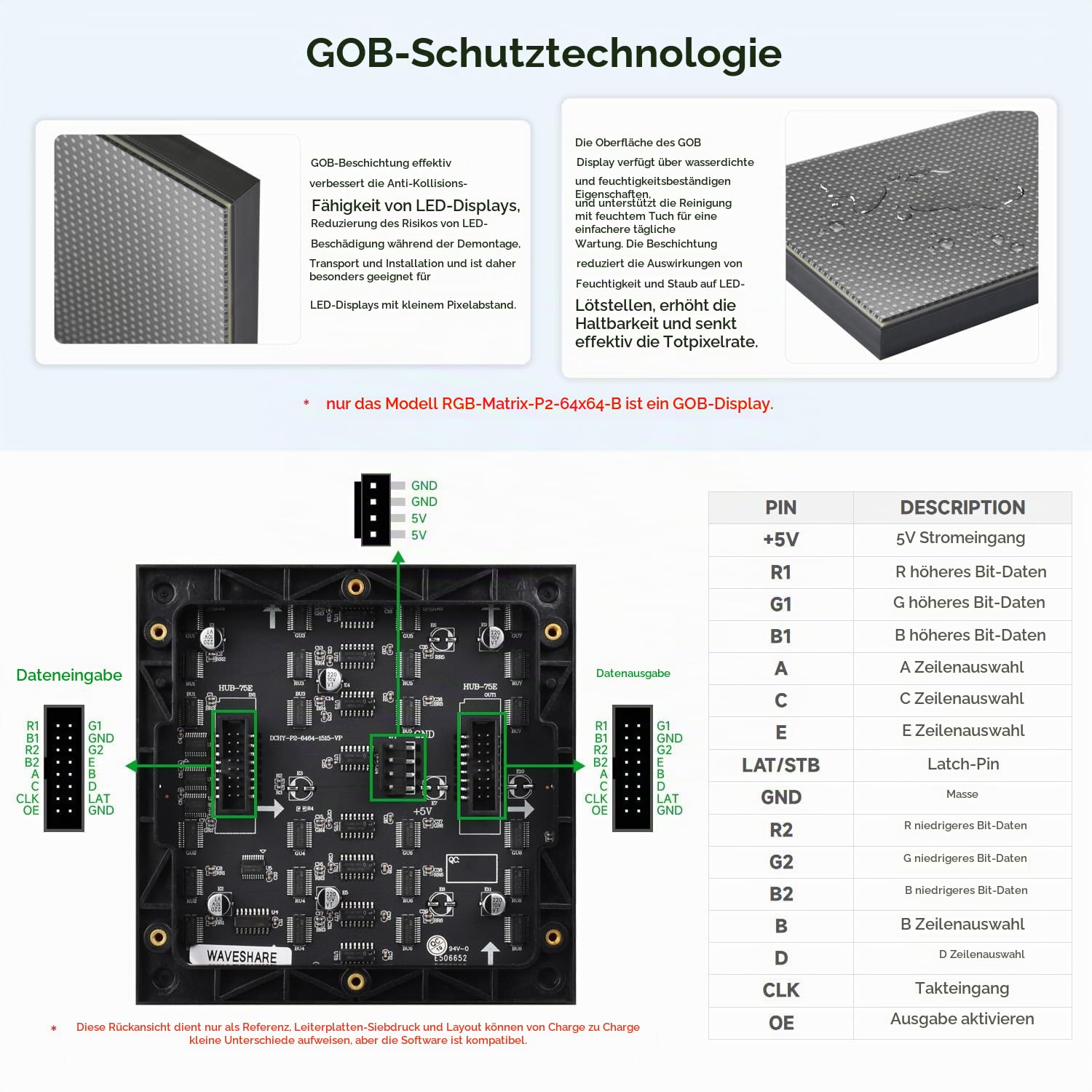 waveshare-rgb-led-matrix-panel-64x64-2mm-pitch-hub75-f-r-pi-esp32-arduino image 5