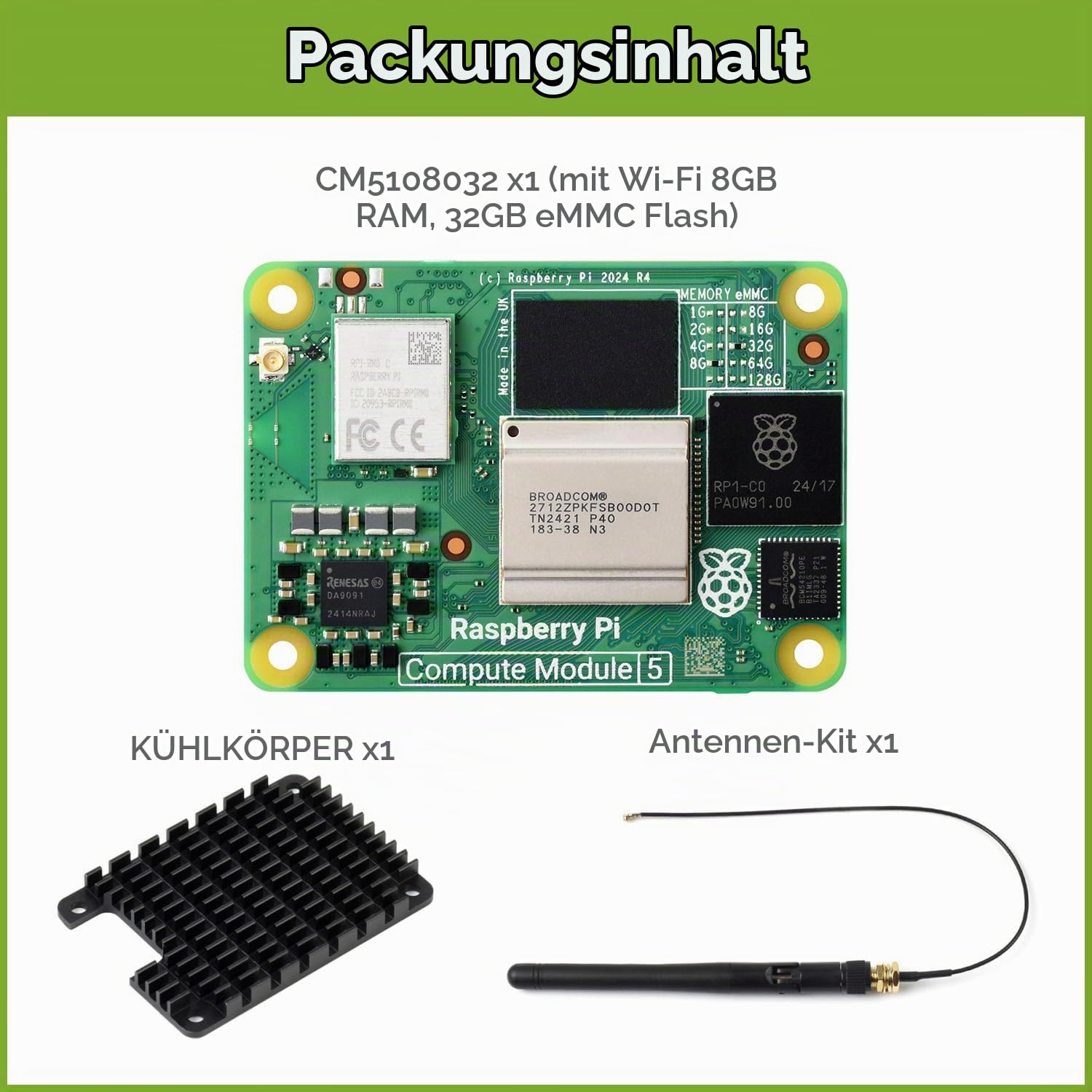 waveshare-cm5-pi-compute-module-5-kit-cm5108032-8gb-32gb-emmc-wlan-antenne-heats image 2