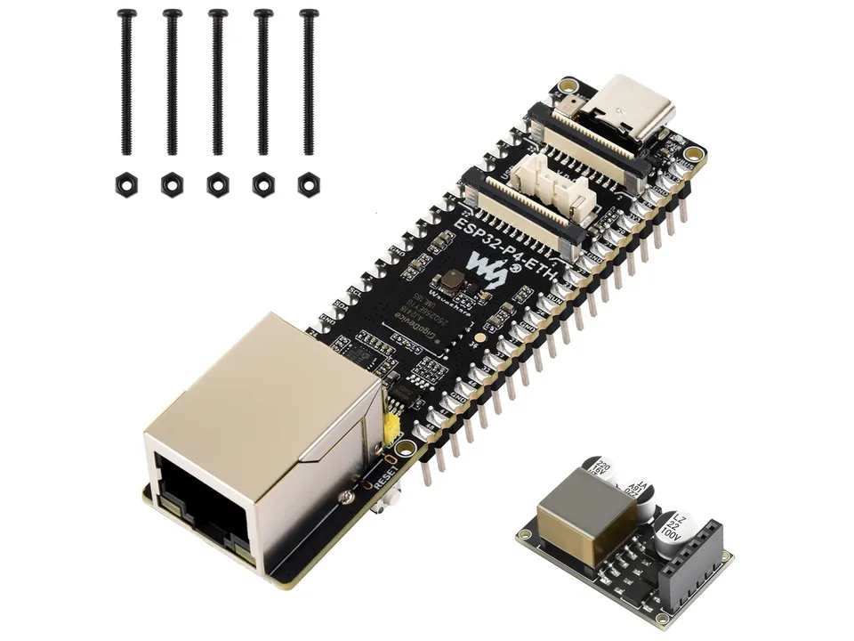 waveshare-esp32-p4-eth-poe-entwicklungsboard-mit-100-mbps-ethernet-wi-fi-6-und-b image 1