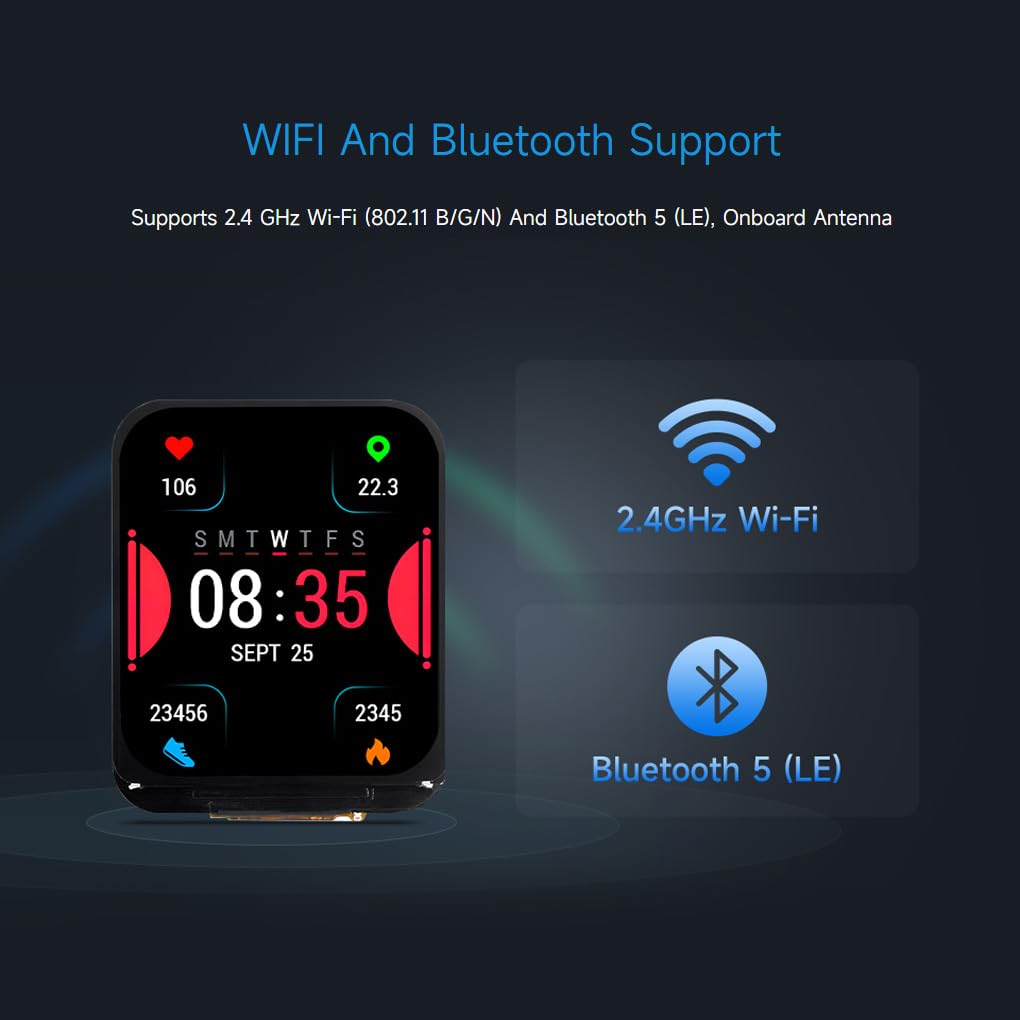 waveshare-esp32-s3-1-69-zoll-display-entwicklungsboard-240x280-wifi-bt5 image 6
