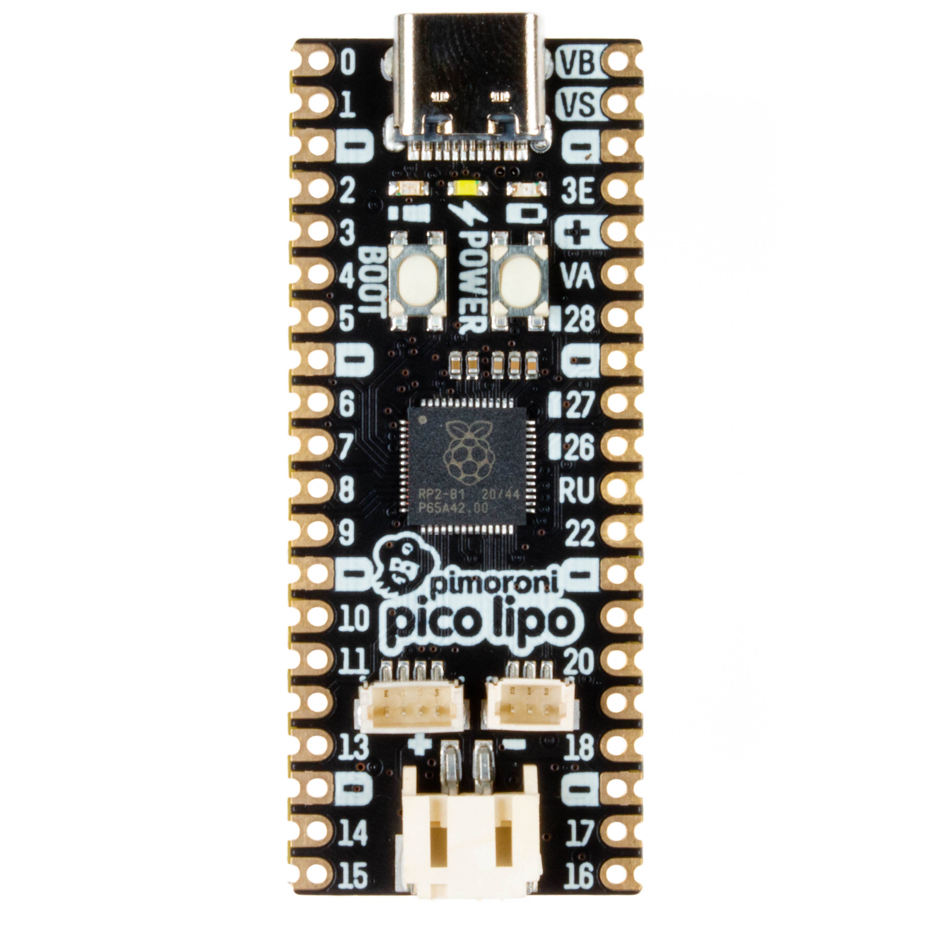 pimoroni-pico-lipo-rp2040-board-mit-lipo-ladung-und-usb-c image 3