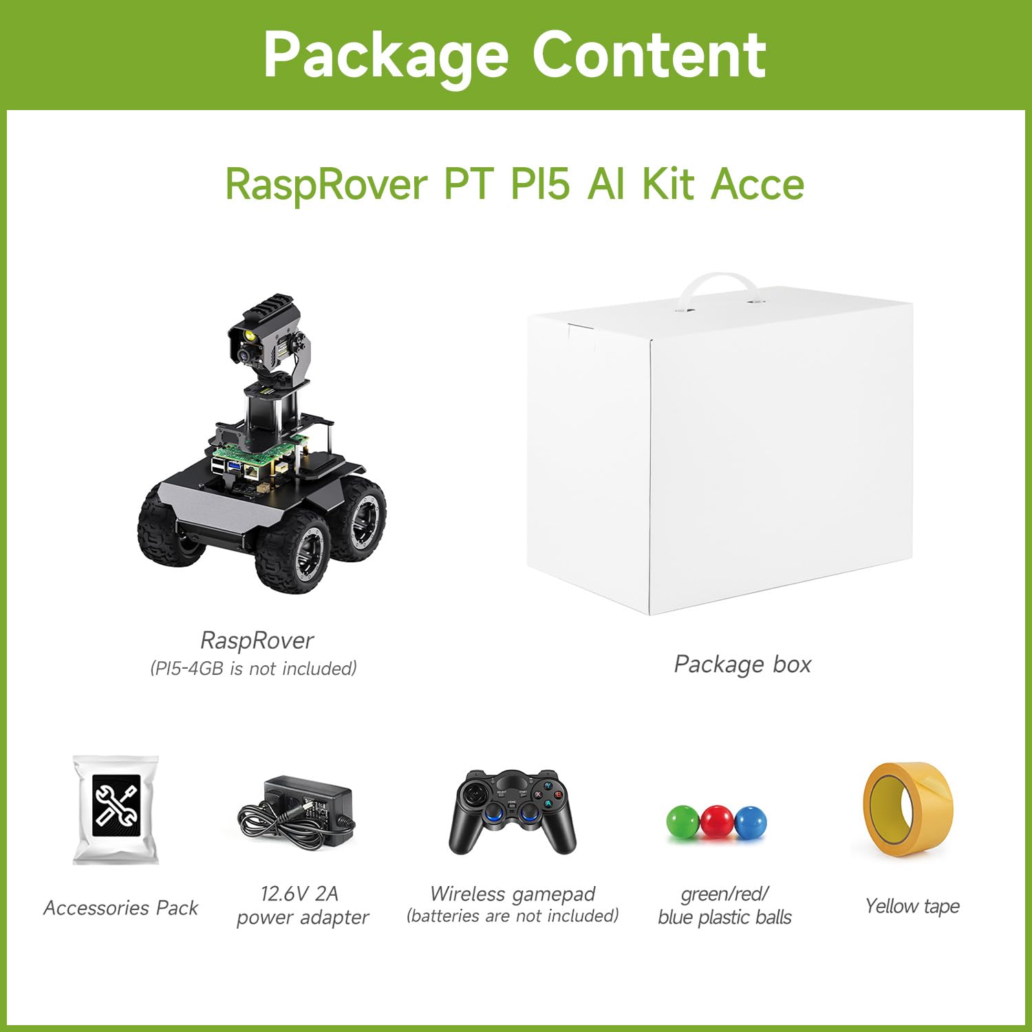 waveshare-rasprover-4wd-ai-roboter-auto-open-source-mit-pan-tilt-kamera-f-r-rasp image 2