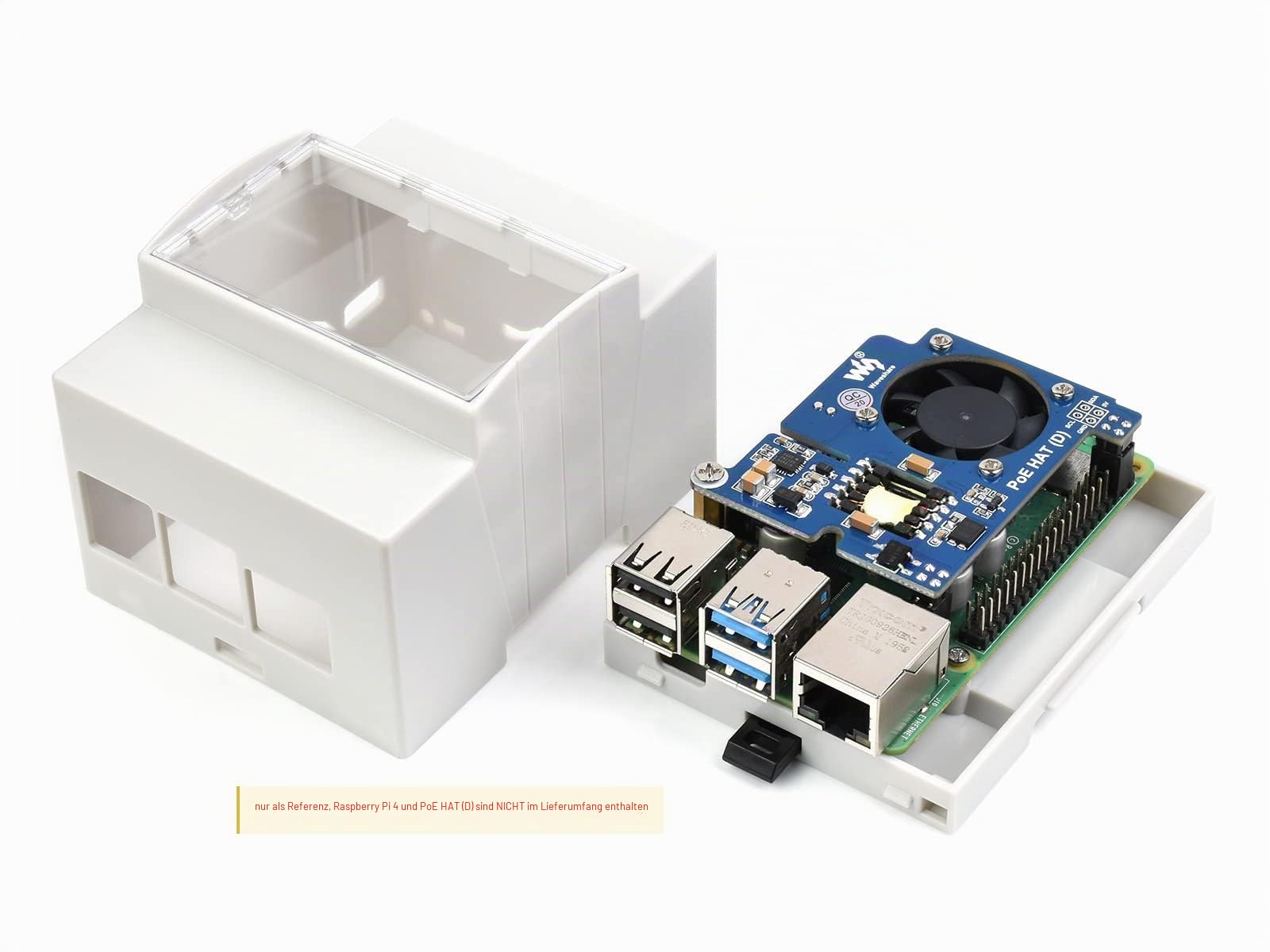 waveshare-din-schienen-geh-use-f-r-raspberry-pi-4-abs-mit-sichtfenster image 5