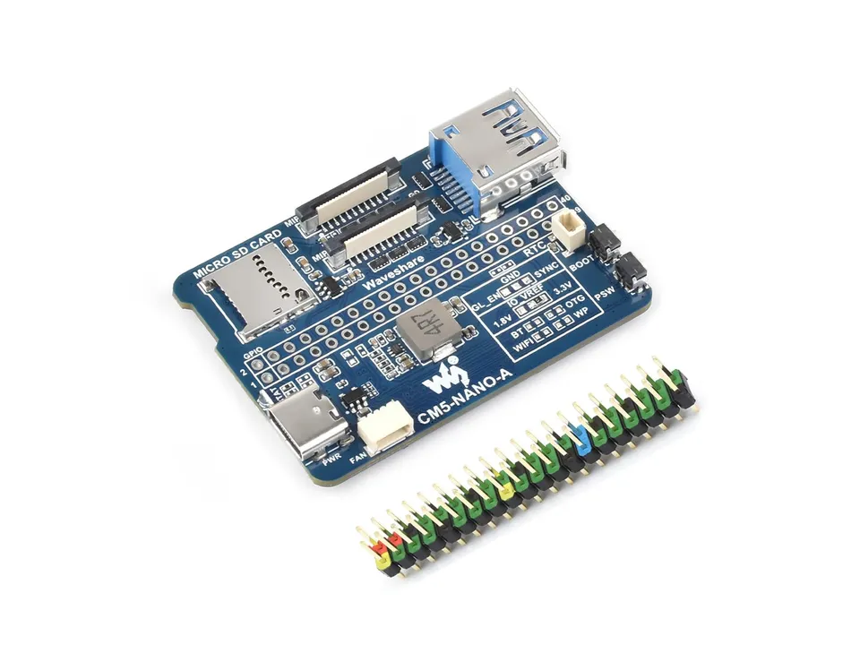 waveshare-nano-base-board-a-f-r-raspberry-pi-compute-module-5-mini-tr-gerboard-5 image 1