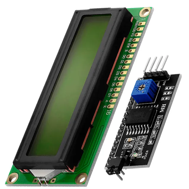 az-delivery-hd44780-1602-lcd-modul-display-bundle-mit-i2c-schnittstelle-2x16-zei image 1