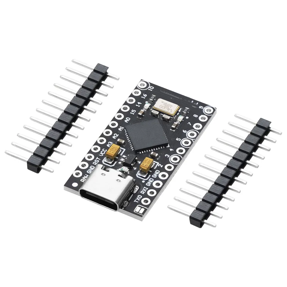 az-delivery-az-pro-micro-board-atmega32u4-5v-16mhz-usb-c-mikrocontroller image 1