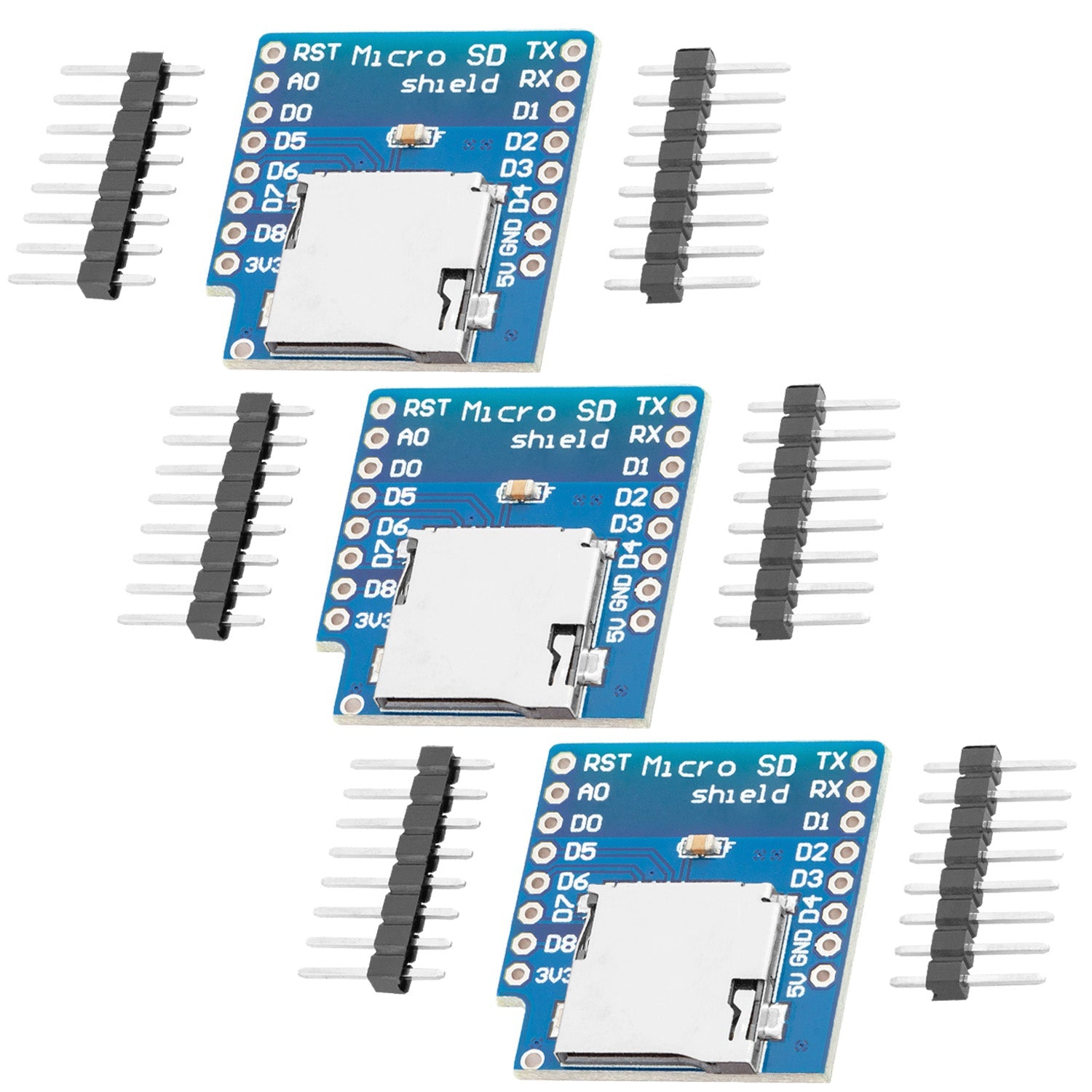 az-delivery-micro-sd-karten-d1-mini-shield-adapter-8-pin-3-3v-mit-spi image 2