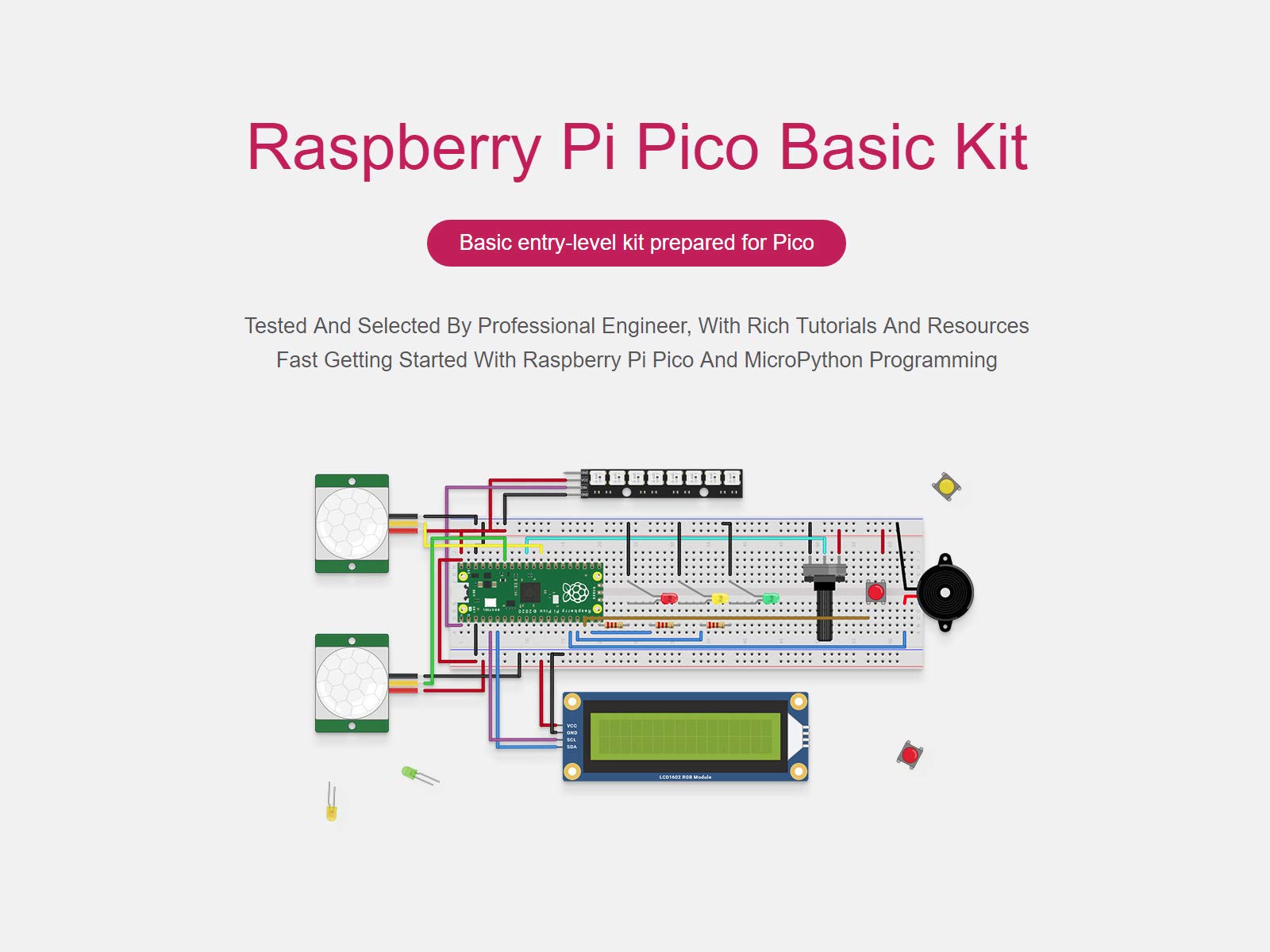 waveshare-basic-kit-f-r-raspberry-pi-pico-inkl-pico-micropython-lernkit image 3