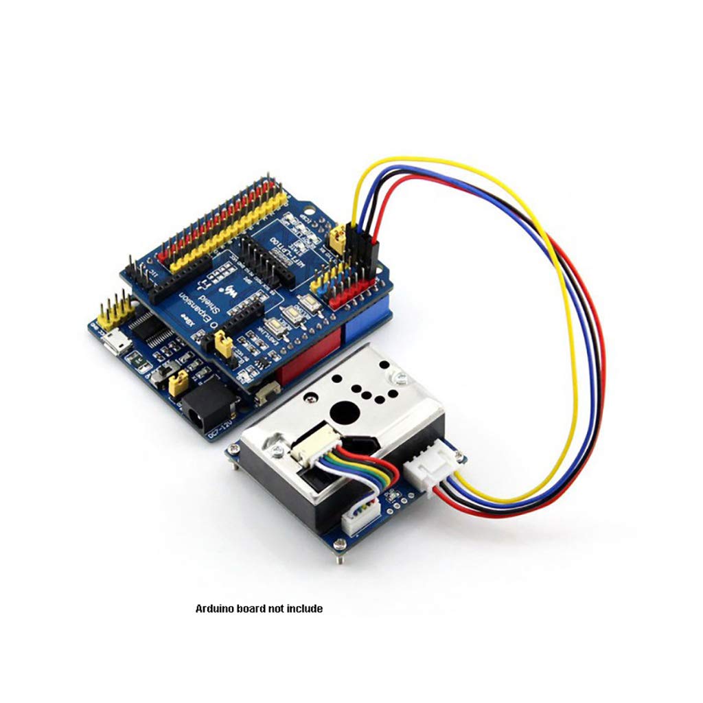 waveshare-staub-sensor-modul-kit-mit-sharp-gp2y1010au0f-pm2-5 image 5