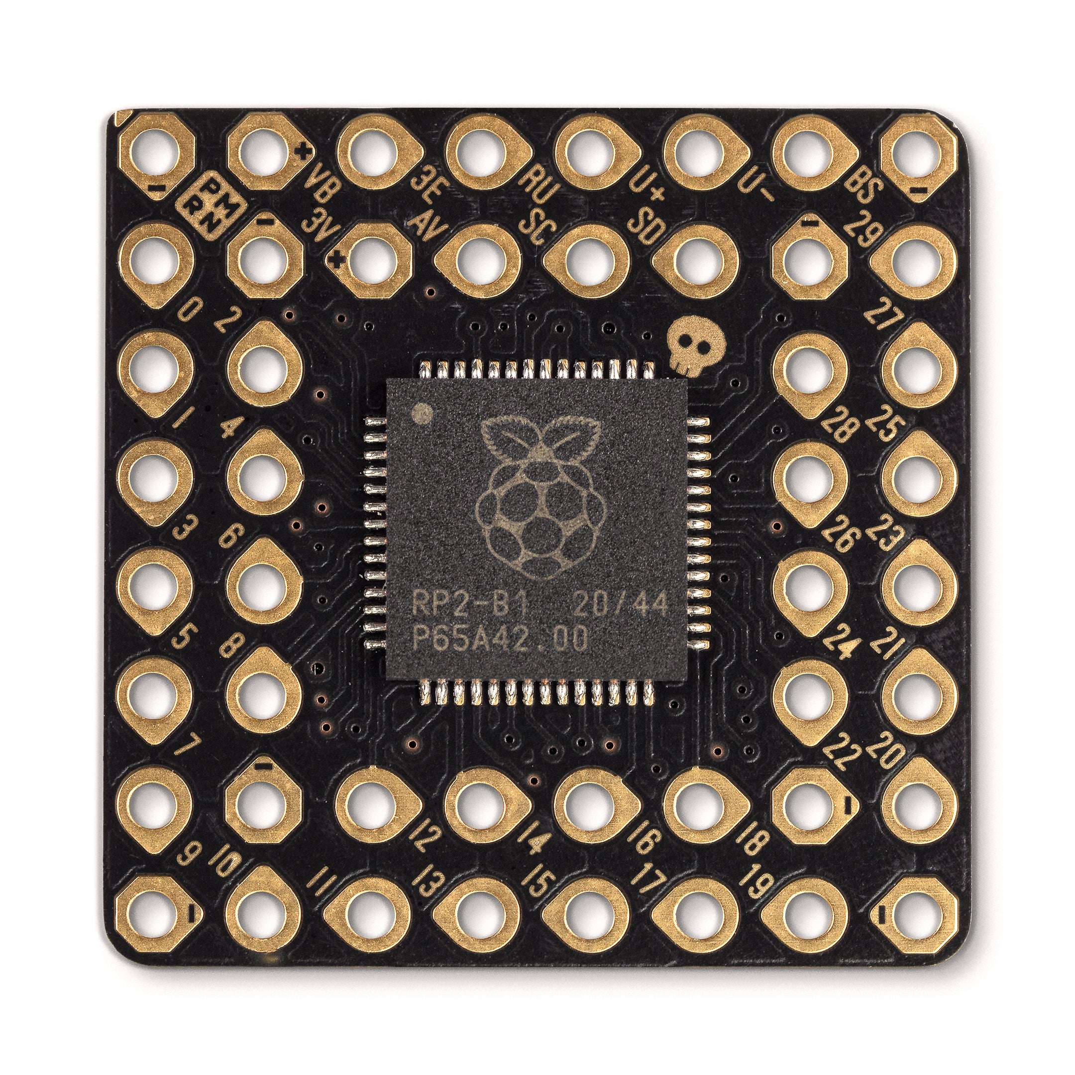 pimoroni-pga2040-rp2040-breakout-board-pin-grid-array-8mb image 2