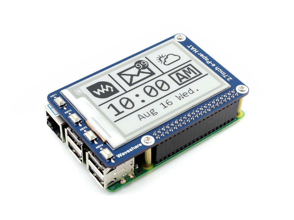 waveshare-2-7-zoll-e-paper-display-hat-e-ink-modul-264x176-spi-f-r-raspberry-pi image 4