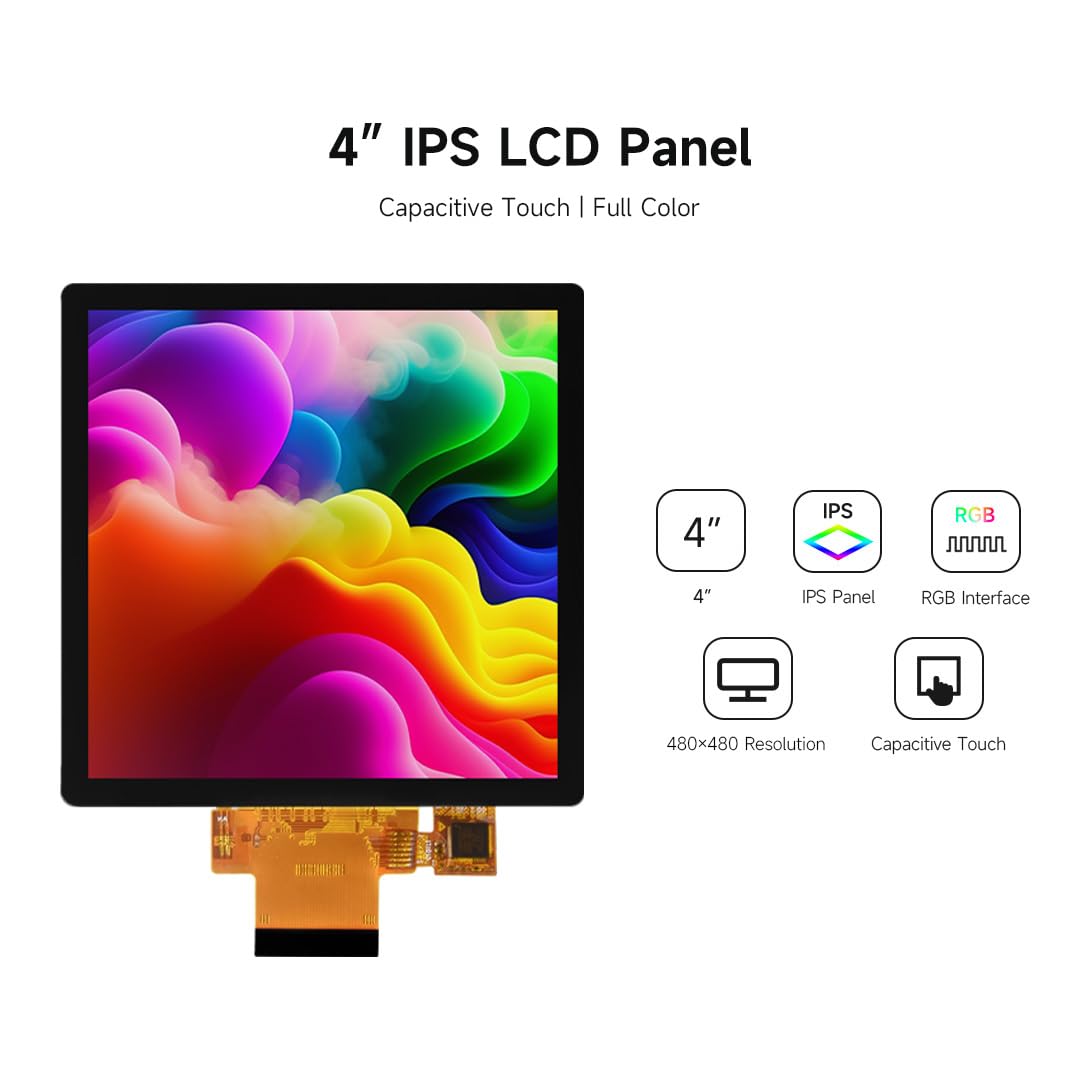 waveshare-4-zoll-ips-touch-display-480x480-rgb-f-r-luckfox-pico-ultra image 3