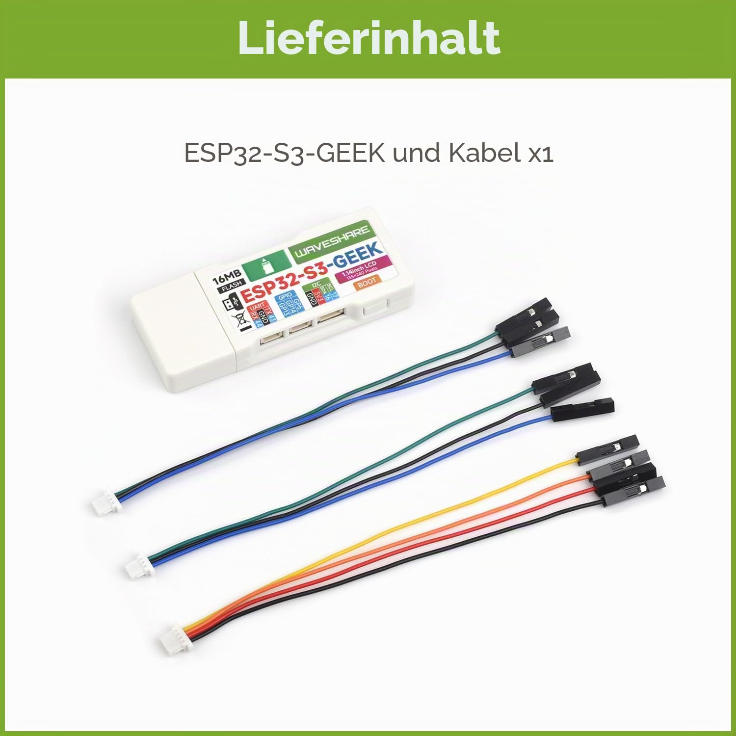 waveshare-esp32-geek-entwicklungsboard-esp32-s3-mit-1-14-zoll-lcd-und-usb-a image 2
